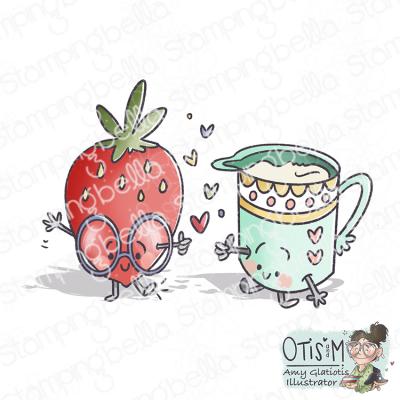 Stamping Bella Stempel - Spec-Tacular Strawberries & Cream